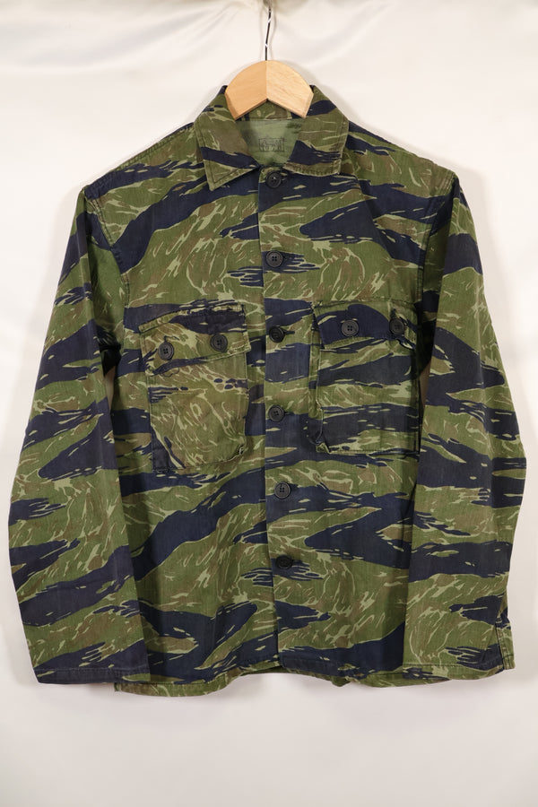 実物 TO78 A-M 沖縄タイガー タイガーストライプ シャツ 中古品