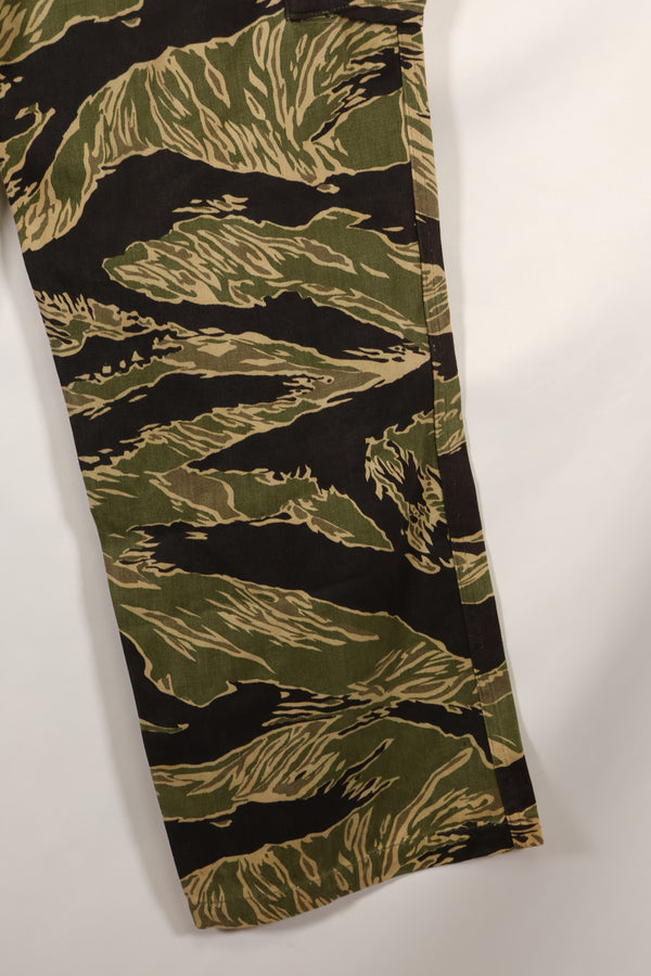 実物 沖縄タイガー タイガーストライプ パンツ Asian Cut 褪色あり 中古品