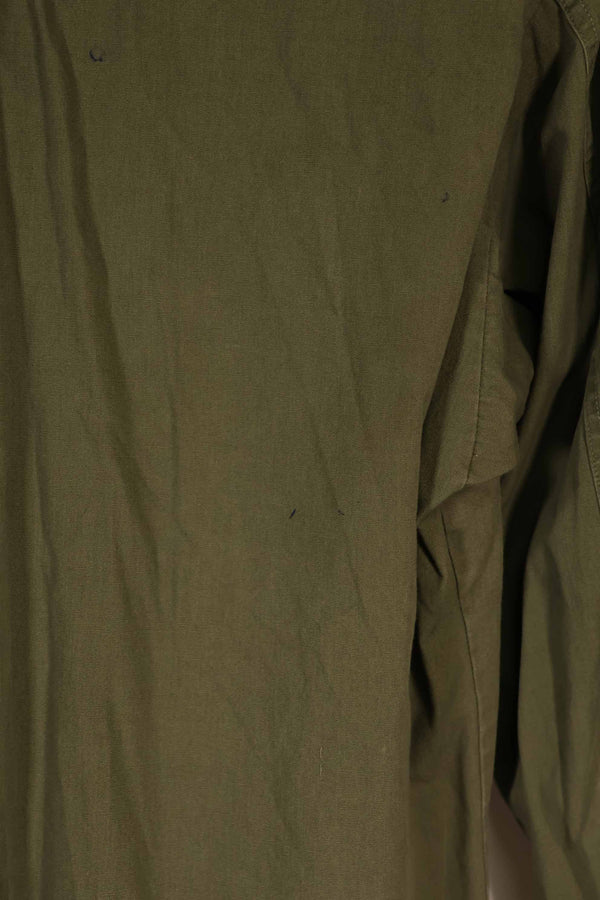 Real 1967 3rd Model Jungle Fatigue Jacket, S-L, faded, used.