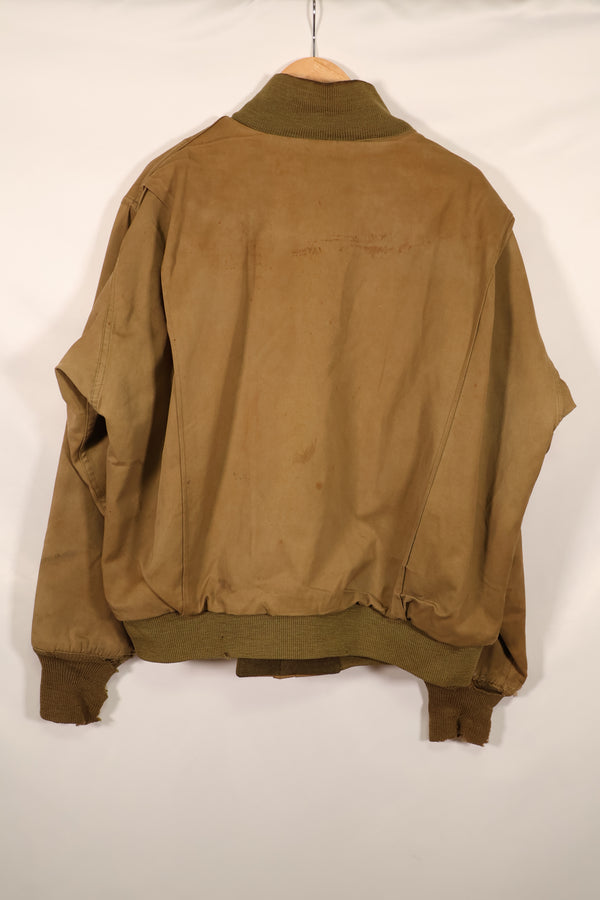 Real 1940s 2nd Model U.S. Army Winter Combat Jacket, Tankers Jacket, Used