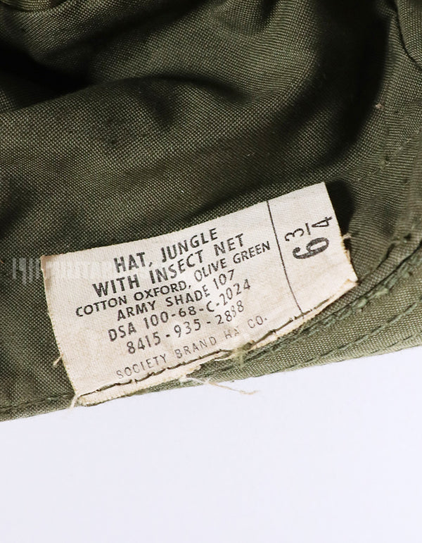 Real U.S. Army boonie hat in good condition HAT, JUNGLE Official