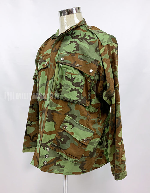 Replica ERDL Pastel Leaf French cut Airborne Jacket Used