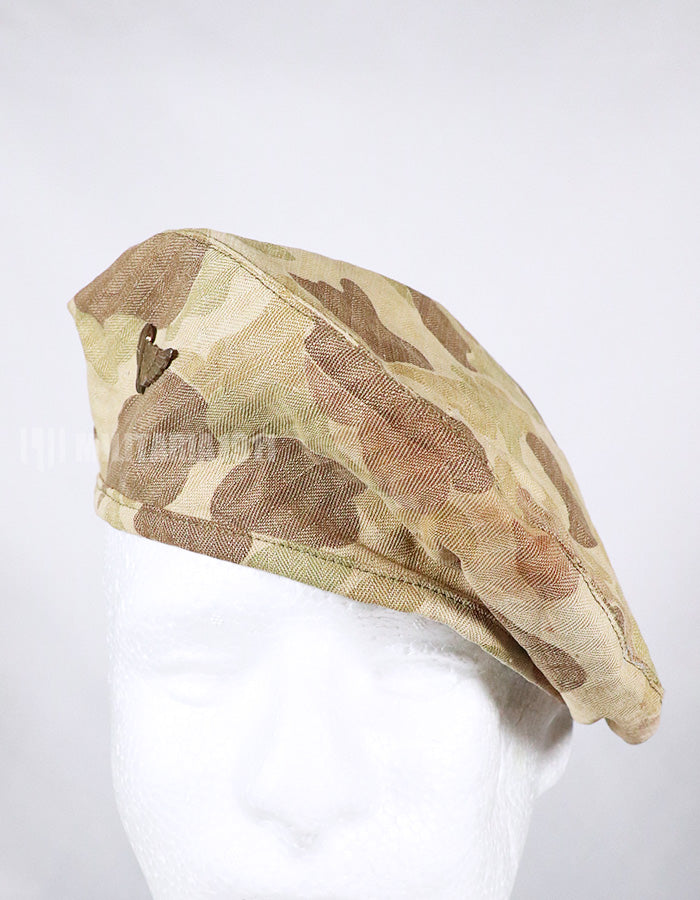 Real USMC Force Recon Frogskin Camouflage Camouflage Beret Badge (retrofitted)