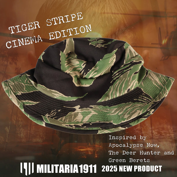 2025 New MILIARIA 1911 TIGER STRIPE CINEMA EDITION BOONIE HAT