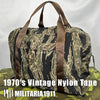 [Delivery in early March 2024] MILITARIA 1911 Silver Tiger Stripe Locally Made Bag MADE IN JAPAN