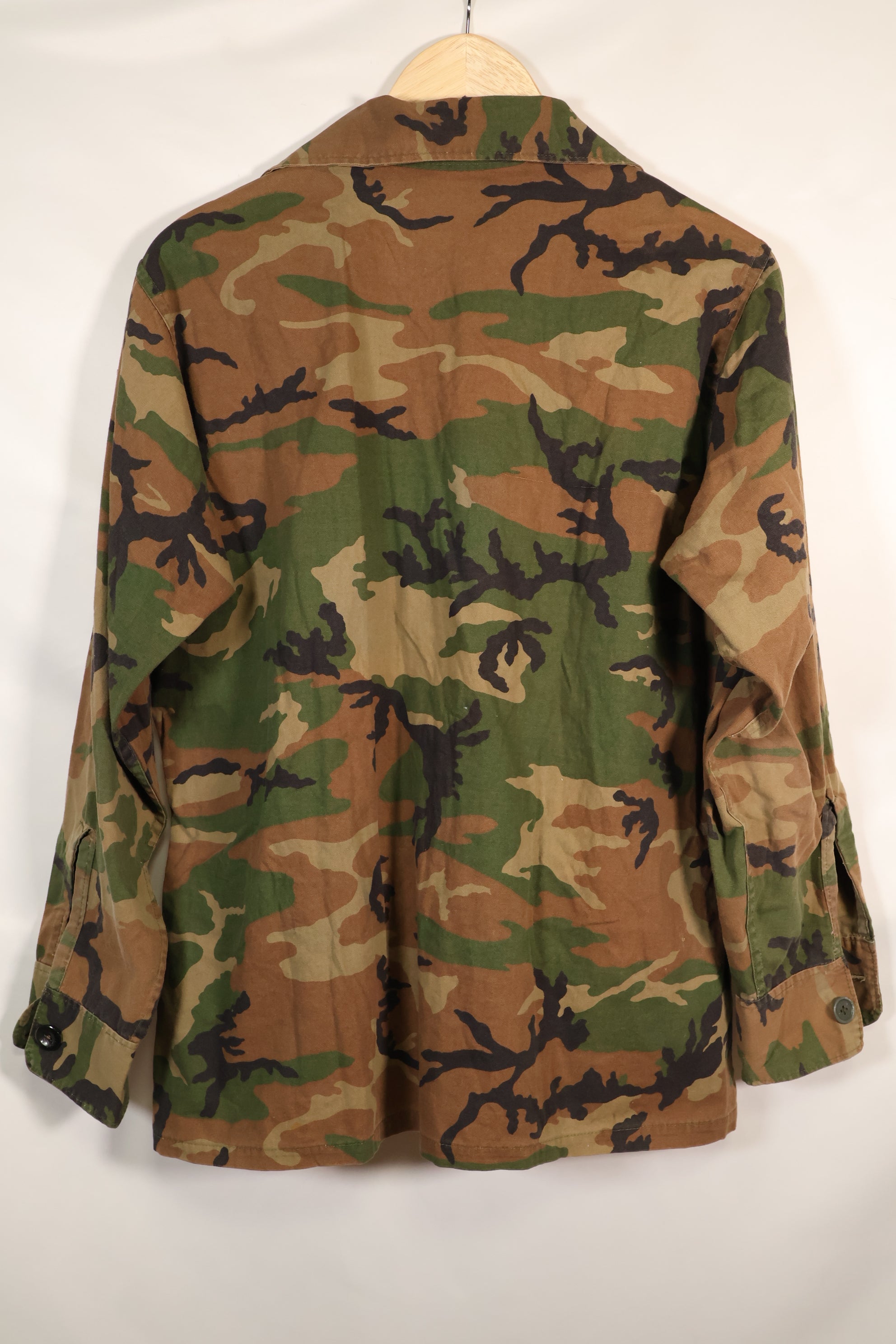 1970's Privately Procured Local Made US Military ERDL Camouflage Copy Fatigue Jacket, Used