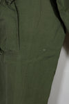 1968 4th Model Jungle Fatigue Pants, S-R, used, strong signs of use.