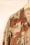 1990 Contract, M-R, U.S. Military, 6C Desert Pattern, Chocolate Chip Camo Jacket, Used