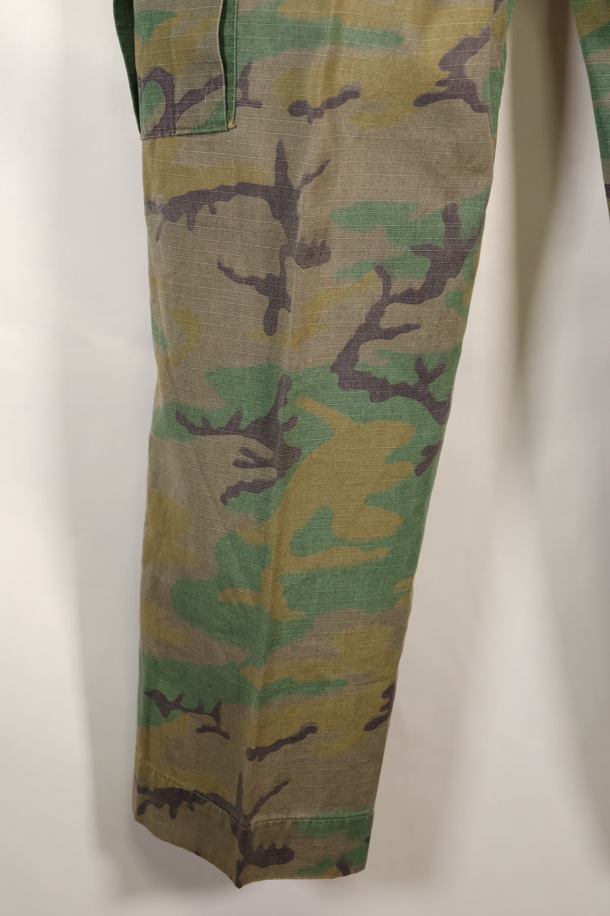 1970s Privately Procured Local Made US Army ERDL Camouflage Copy Fatigue Pants Used