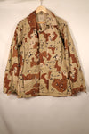 1990 Contract, M-R, U.S. Military, 6C Desert Pattern, Chocolate Chip Camo Jacket, in Good Condition