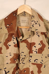 1990 Contract, M-R, U.S. Military, 6C Desert Pattern, Chocolate Chip Camo Jacket, in Good Condition