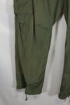 1969 4th Model Jungle Fatigue Pants, M-S, used, strong signs of use.