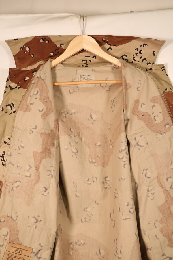 1990 Contract, M-R, U.S. Military, 6C Desert Pattern, Chocolate Chip Camo Jacket, in Good Condition