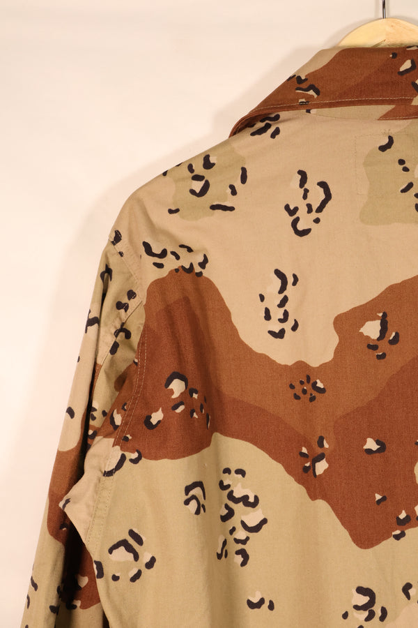 1990 Contract, M-R, U.S. Military, 6C Desert Pattern, Chocolate Chip Camo Jacket, in Good Condition