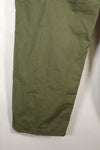 Estimated 1965 contract L-S 2nd Model Jungle Fatigue pants, good condition, used.