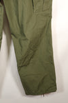 Estimated 1965 contract L-S 2nd Model Jungle Fatigue pants, good condition, used.