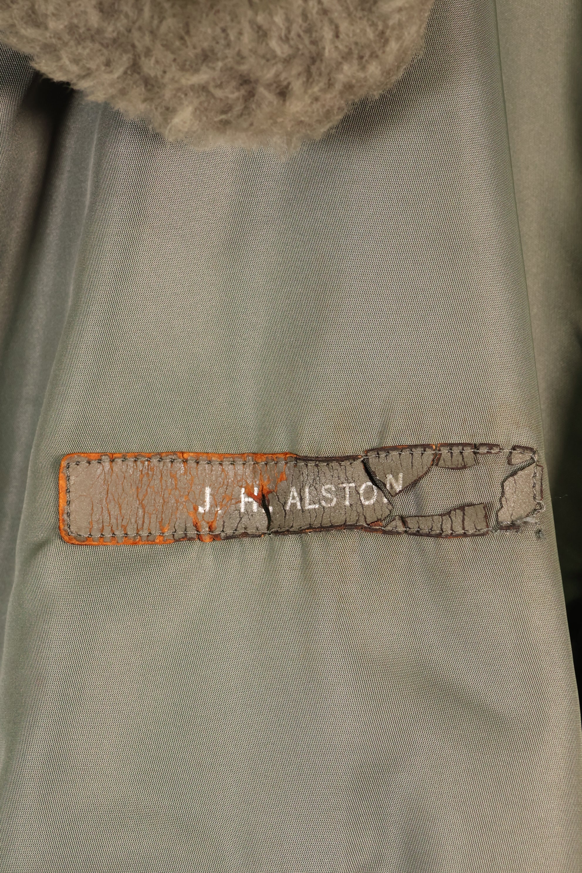 Mid-1950s Test Sample—Estimated Size L or X-LARGE—U.S. Air Force B-15D Flight Jacket—Experimental Test Sample—Good Condition
