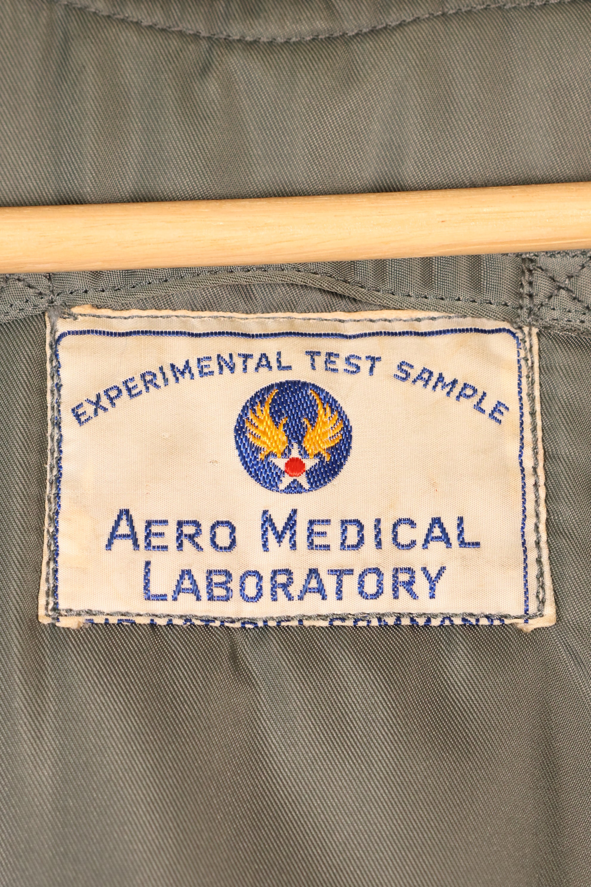 Mid-1950s Test Sample—Estimated Size L or X-LARGE—U.S. Air Force B-15D Flight Jacket—Experimental Test Sample—Good Condition