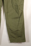 1967 Contract L-L 4th Model Jungle Fatigue Pants in good condition, faded, used.