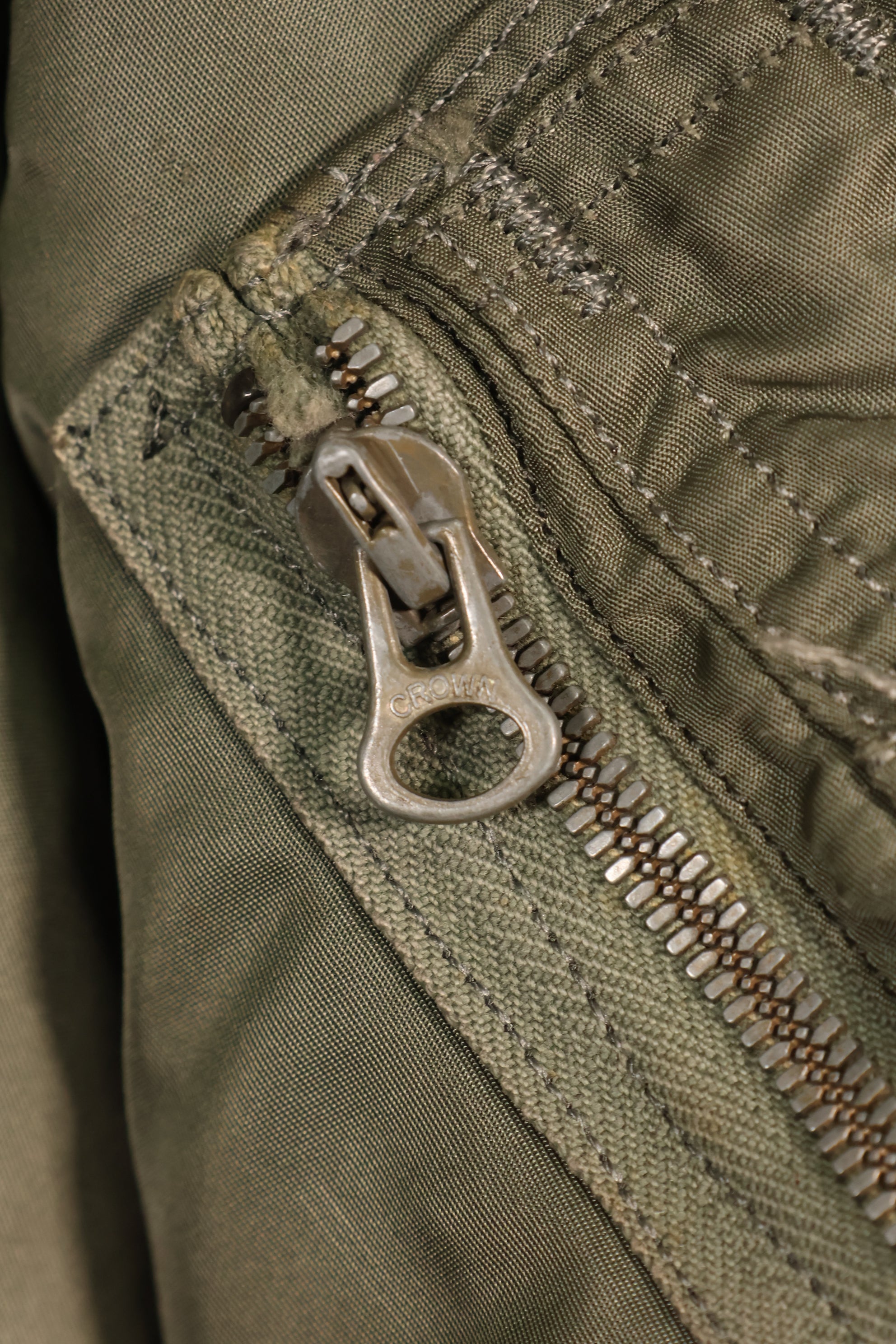 1964 Contract, LARGE, U.S. Air Force (USAF), MA-1 Flight Jacket, Mid-Period Model, Used