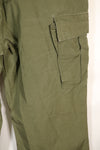 1967 Contract L-L 4th Model Jungle Fatigue Pants in good condition, faded, used.
