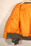 1964 Contract, LARGE, U.S. Air Force (USAF), MA-1 Flight Jacket, Mid-Period Model, Used
