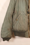 1958 Contract, LARGE, U.S. Air Force, MA-1 Flight Jacket, Shows Heavy Wear, Used