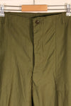 1950s X-LARGE OG-107 Utility Pants, Baker Pants, Good Condition, Used