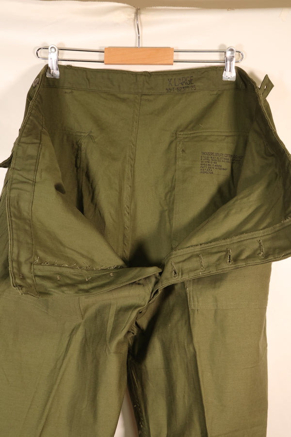 1950s X-LARGE OG-107 Utility Pants, Baker Pants, Good Condition, Used