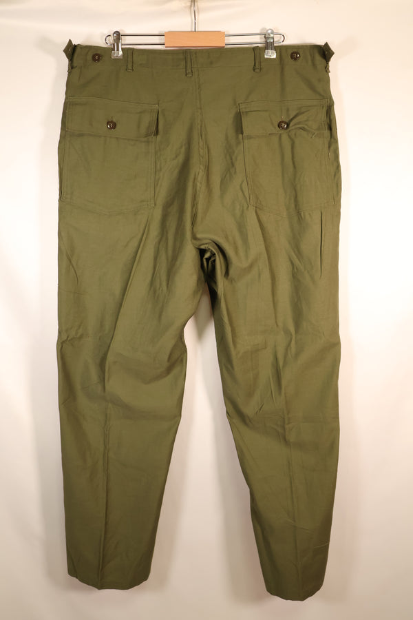 1950s X-LARGE OG-107 Utility Pants, Baker Pants, Good Condition, Used