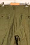 1950s X-LARGE OG-107 Utility Pants, Baker Pants, Good Condition, Used