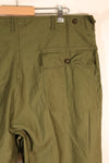 1950s X-LARGE OG-107 Utility Pants, Baker Pants, Good Condition, Used