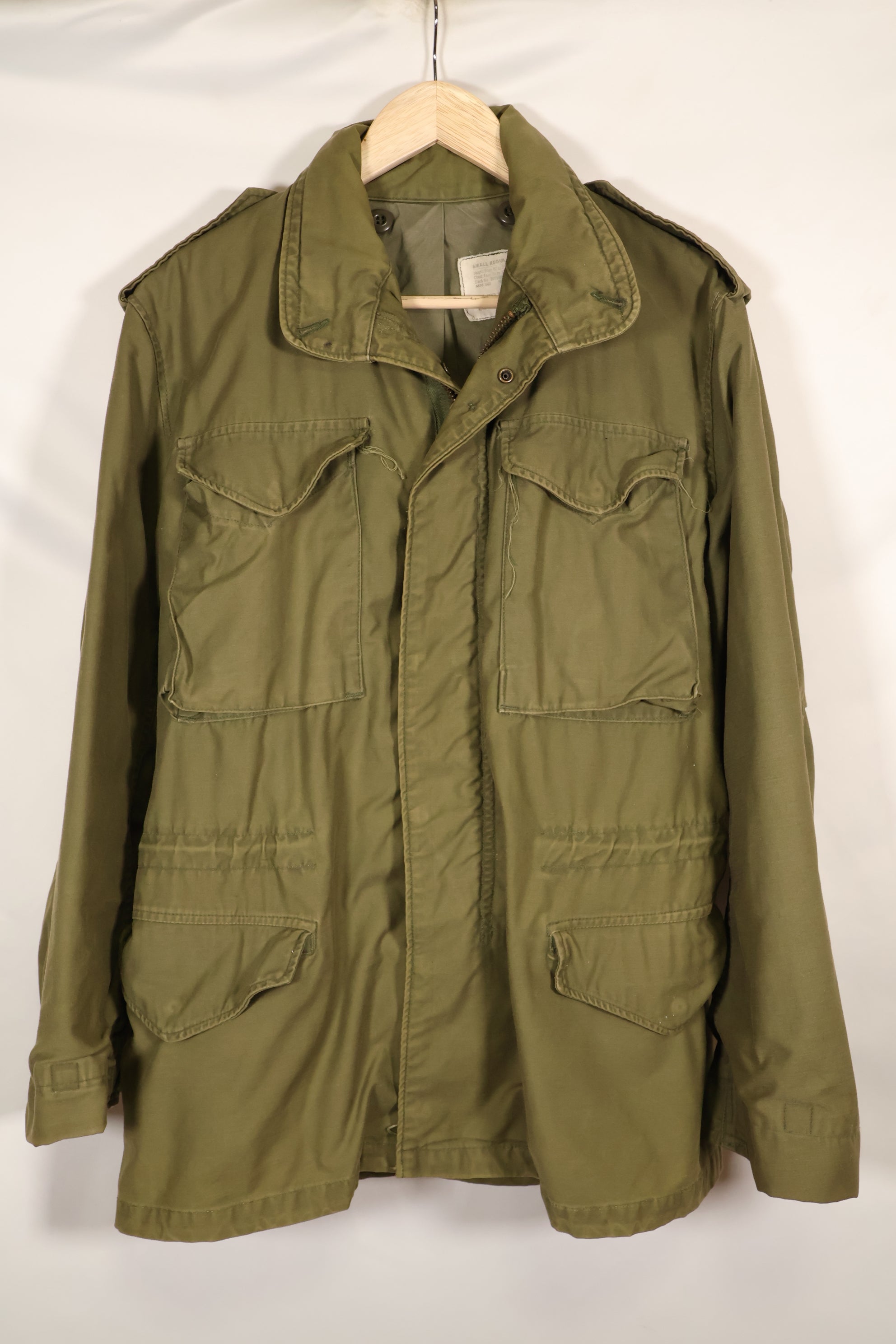 1974 Contract S-R M65 Field Jacket 3rd Model Jacket Used
