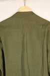 1969 Contract, M-L, 4th Model Jungle Fatigue Jacket, Green Beret Specification, Patches Added Later, Used