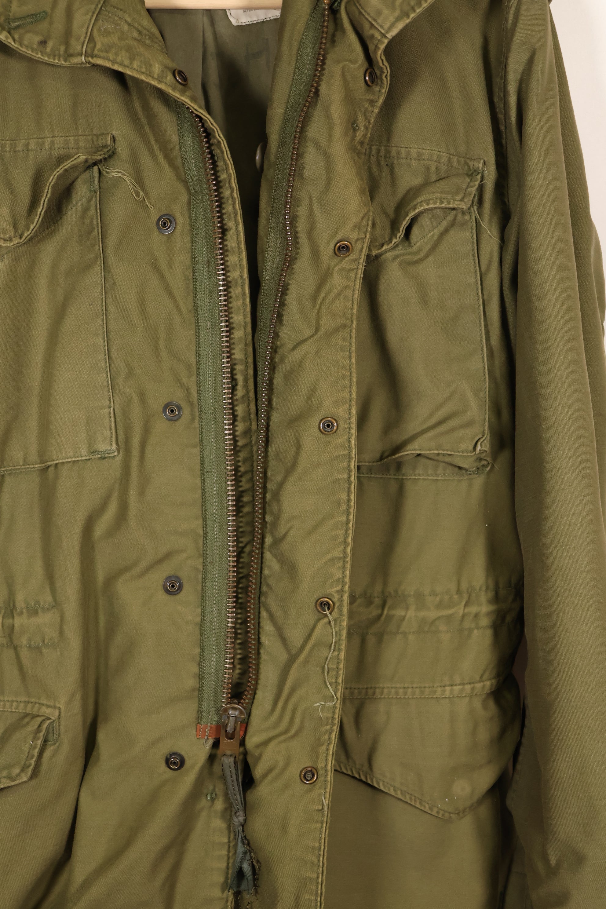 1974 Contract S-R M65 Field Jacket 3rd Model Jacket Used
