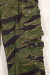 Real tiger stripe pants, gold tiger derived pattern, missing button, almost unused.