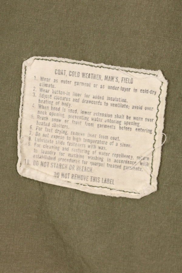 1974 Contract S-R M65 Field Jacket 3rd Model Jacket Used