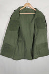 Real 2nd Model Jungle Fatigue Jacket, stains, patch marks, used, B