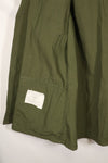 1967 Contract M-R 3rd Model Jungle Fatigue Jacket with patches, good condition, used.