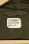 1967 Contract M-R 3rd Model Jungle Fatigue Jacket with patches, good condition, used.