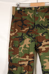 1980's Okinawa souvenir ERDL camouflage Woodland camouflage locally made pants, unused.