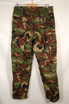 1980's Okinawa souvenir ERDL camouflage Woodland camouflage locally made pants, unused.