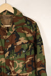 1980's Okinawa souvenir ERDL camouflage woodland camouflage locally made jacket, never used.