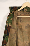 1980's Okinawa souvenir ERDL camouflage woodland camouflage locally made jacket, never used.