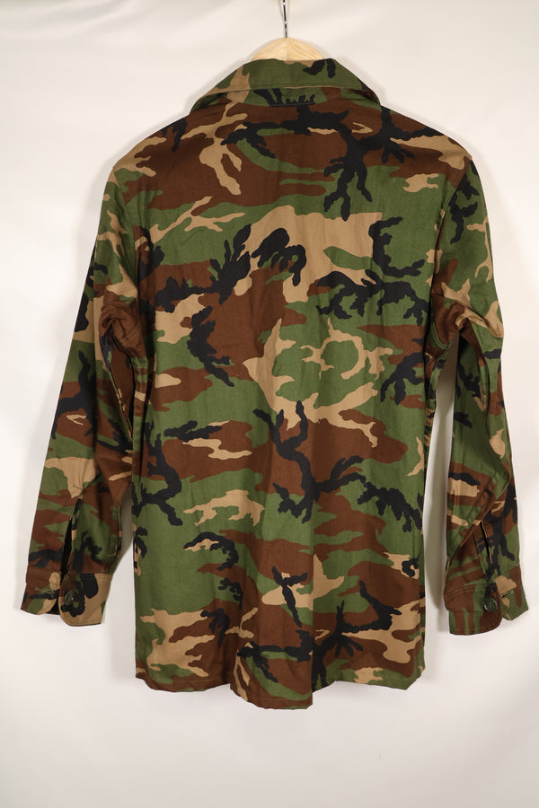 1980's Okinawa souvenir ERDL camouflage woodland camouflage locally made jacket, never used.