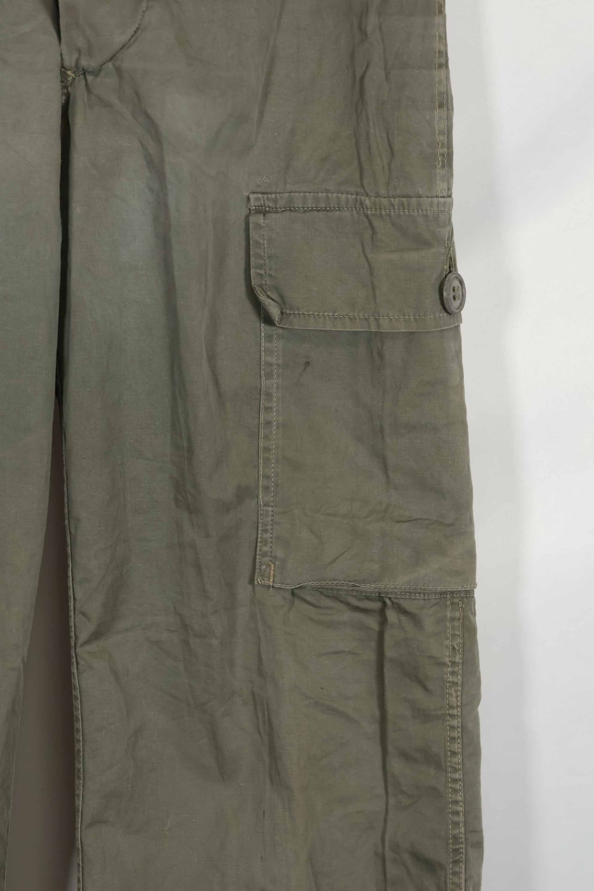 Late 1960s MACV SOG Indigenous CISO jungle trousers, used