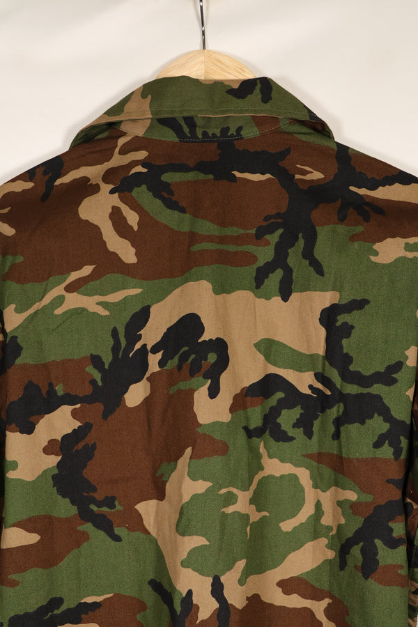 1980's Okinawa souvenir ERDL camouflage woodland camouflage locally made jacket, never used.
