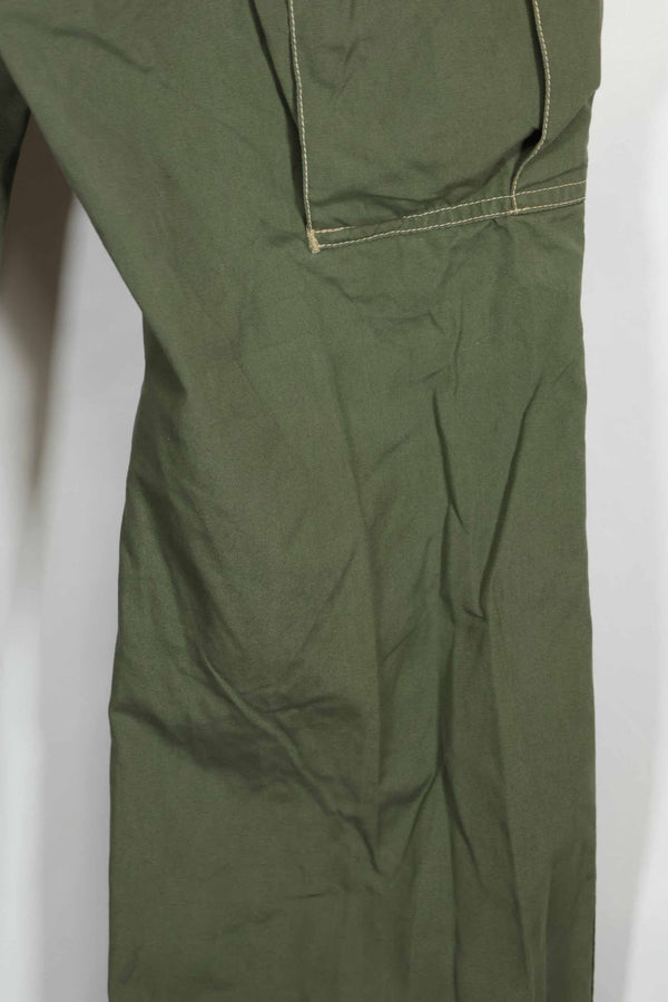 Mid-1960s Japanese locally made 2nd Model Jungle Fatigue pants, used.