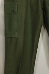 1960s lot OG-107 baker pants with modified cargo pockets, ex-special forces personnel, used, B