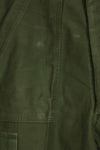 1960s lot OG-107 baker pants with modified cargo pockets, ex-special forces personnel, used, B